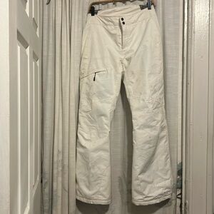 White Columbia snow pants